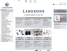 Tablet Screenshot of labozone.com